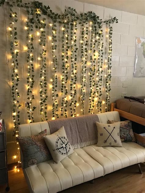 vine lights string|vines with lights room decor.